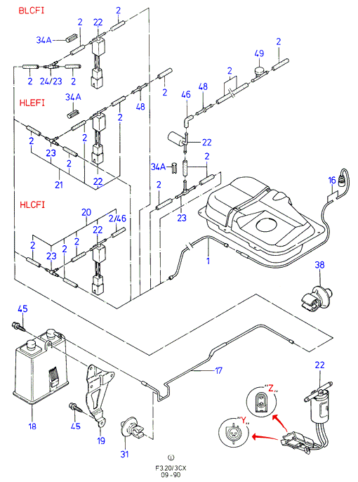 FORD 5020 405 - Polttoainesuodatin inparts.fi