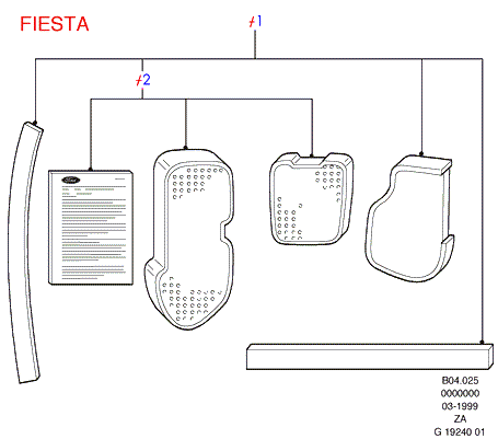 FORD 5030481 - Suodatin, sisäilma inparts.fi