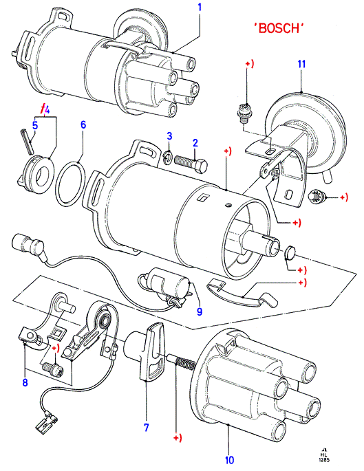 Opel 16 06 399 - Tiivistesarja, kampikammio inparts.fi