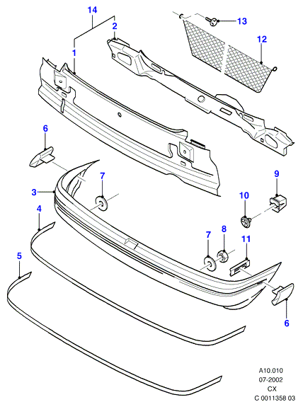 FORD 1015198 - Puskuri inparts.fi