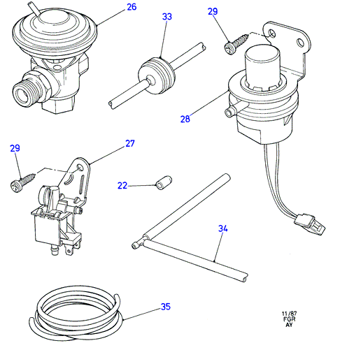 FORD 6 851 355 - Tiiviste, imusarja inparts.fi