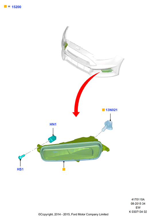 FORD 1874687 - Sumuvalo inparts.fi