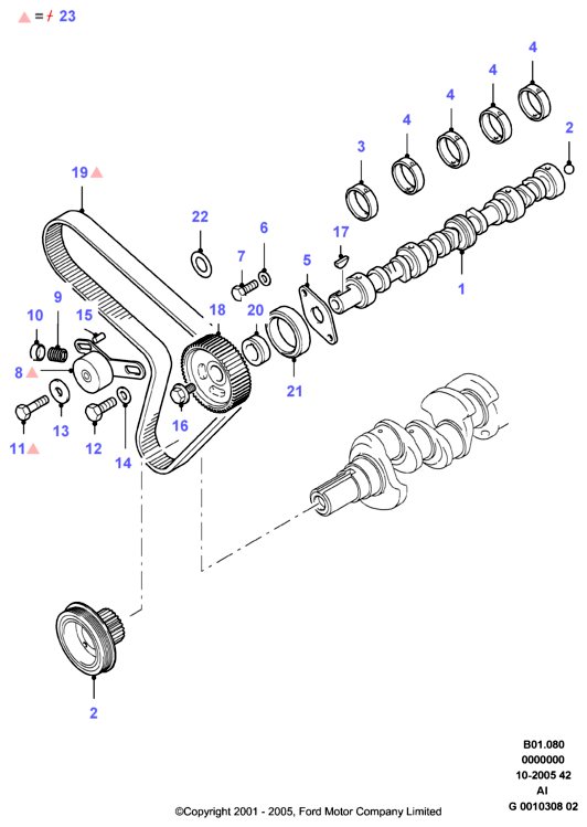 FORD 1136426 - Hammashihnasarja inparts.fi