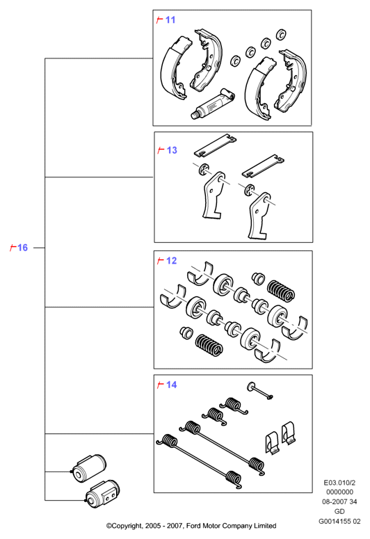 Opel 67 10 012 - Sumuvalo inparts.fi