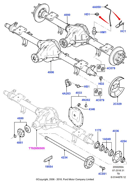 FORD 4479002 - Pyöränlaakerisarja inparts.fi