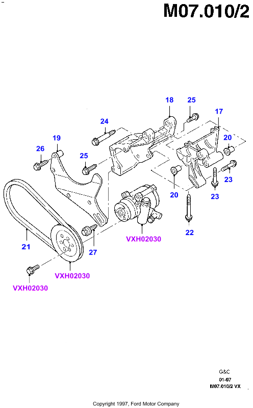 FORD 1135719 - Moniurahihna inparts.fi