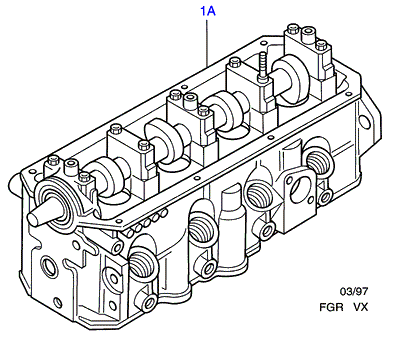 Skoda 1037142 - Sylinterikansi inparts.fi