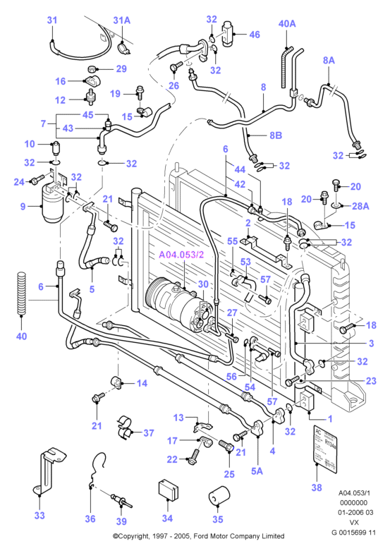 FORD 1 067 111 - Kompressori, ilmastointilaite inparts.fi