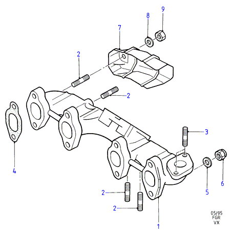 FORD 1 005 891 - Tiiviste, pakosarja inparts.fi