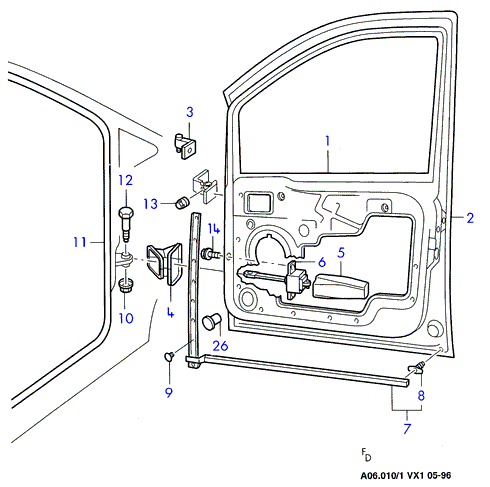 FORD 1008068 - Kiinnike inparts.fi