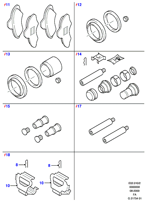 FORD 1 524 589 - Jarrulevy inparts.fi