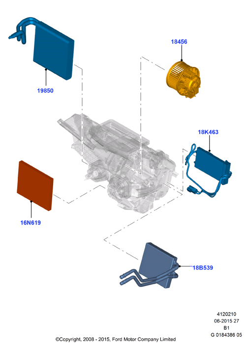 FORD 1594 615 - Suodatin, sisäilma inparts.fi