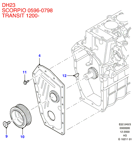 FORD 6 165 499 - Akselitiiviste, nokka-akseli inparts.fi