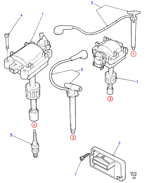 FORD 1120828 - Sytytystulppa inparts.fi