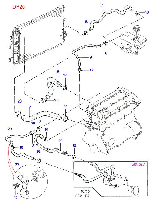 FORD 1671822 - Jäähdytin,moottorin jäähdytys inparts.fi