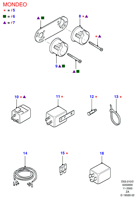 FORD 5027852 - Vesipumppu inparts.fi