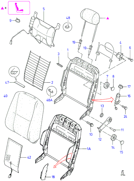 FORD 6 706 942 - Kytkin, istuinlämmitys inparts.fi