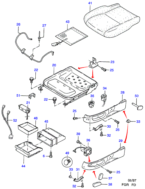 FORD 1545473 - Suojus, ulkopeili inparts.fi