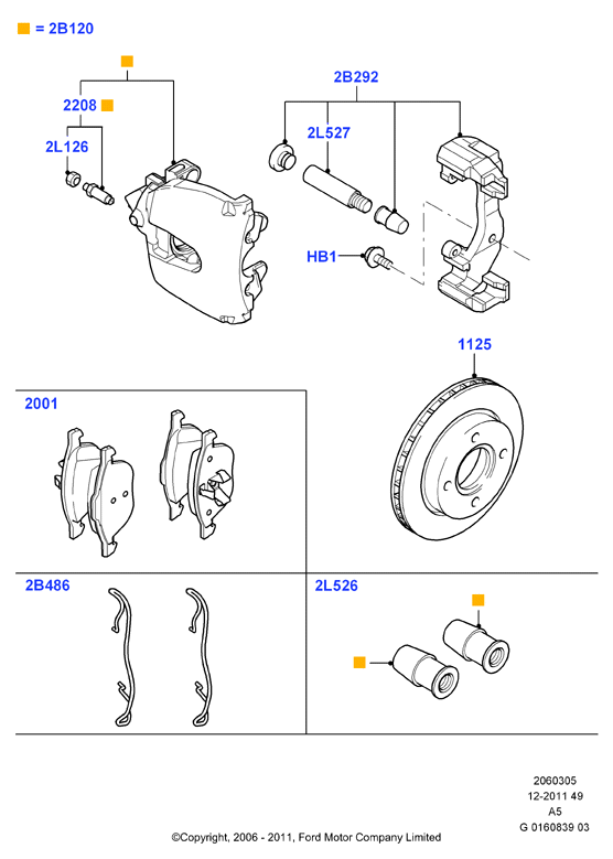 FORD 1 321 517 - Jarrupala, levyjarru inparts.fi