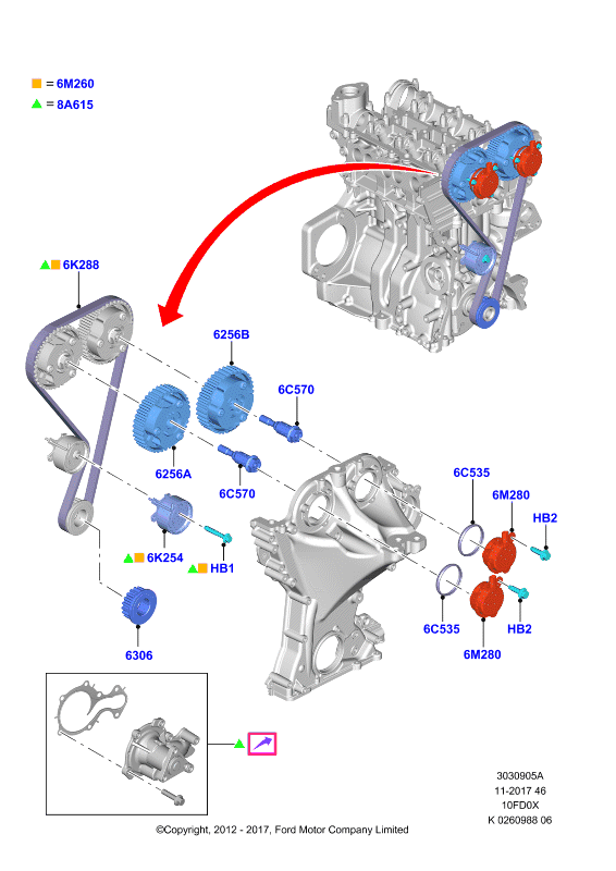 FORD 1807611 - Hammashihnat inparts.fi