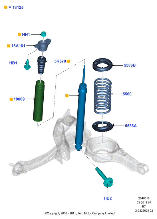 FORD 1 751 385 - Iskunvaimennin inparts.fi