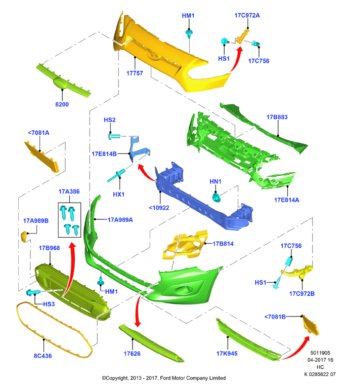 FORD 1898452 - Puskuri inparts.fi