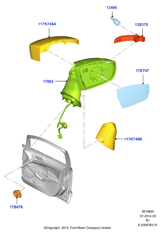 FORD 1806305 - Vilkkuvalo inparts.fi