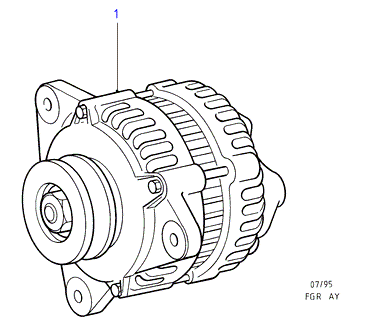 FORD 1 122 238 - Laturi inparts.fi