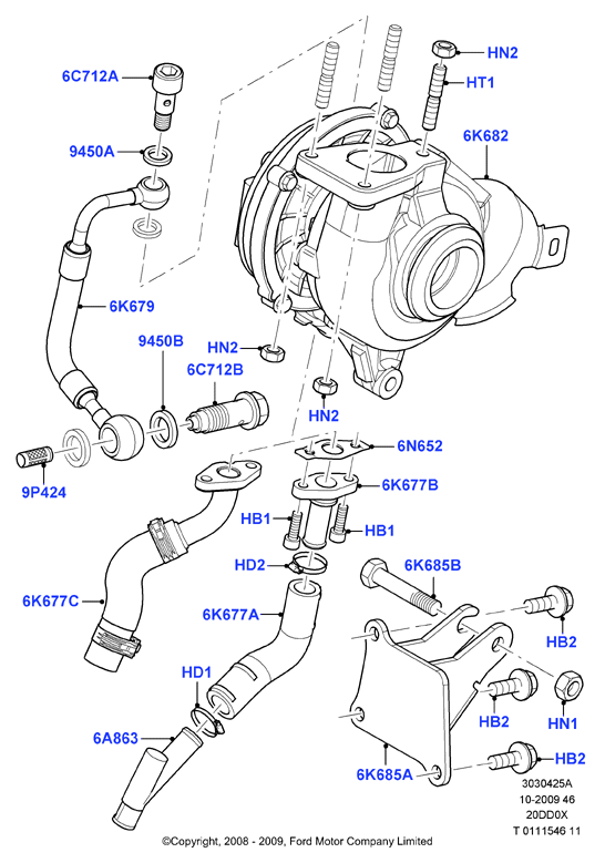 FORD 1234858 - Reikäruuvi, ahdin inparts.fi