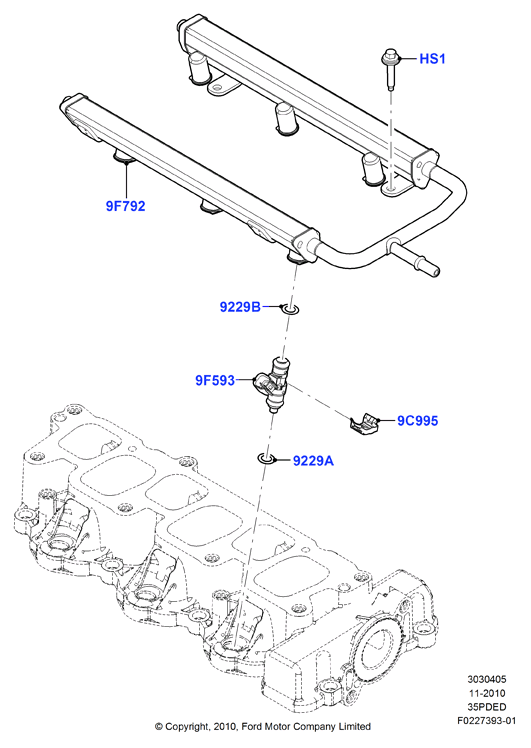 FORD 7T4Z 9229-B - Ripustinkumi inparts.fi