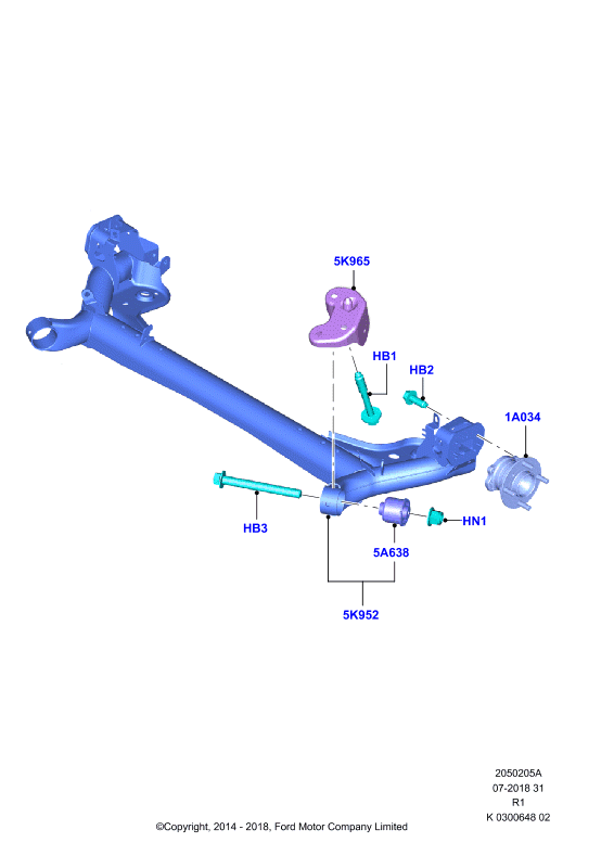 FORD 1552060 - Pyöränlaakerisarja inparts.fi