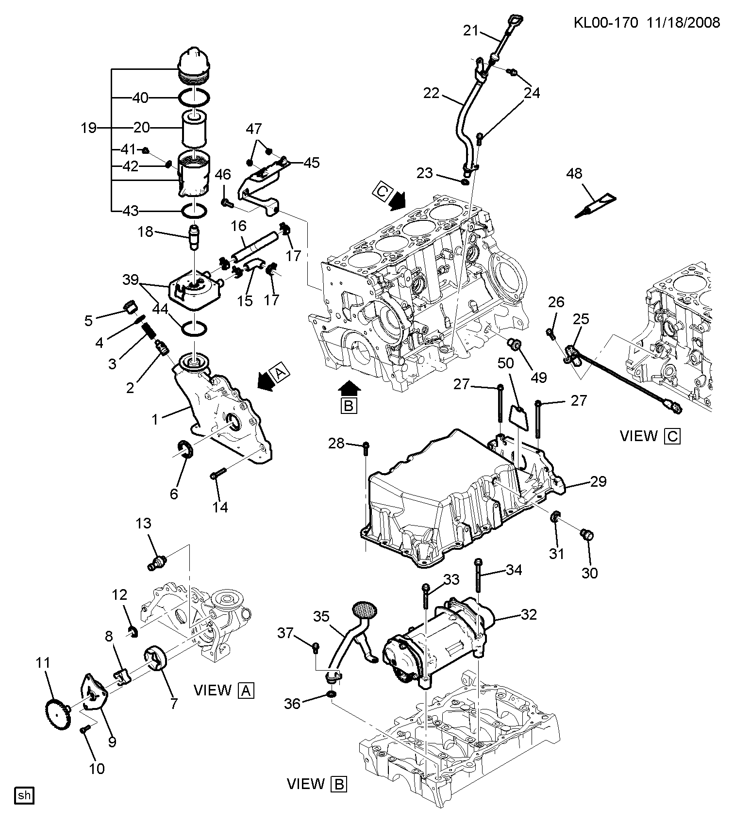 Opel 93 745 425 - Öljynsuodatin inparts.fi