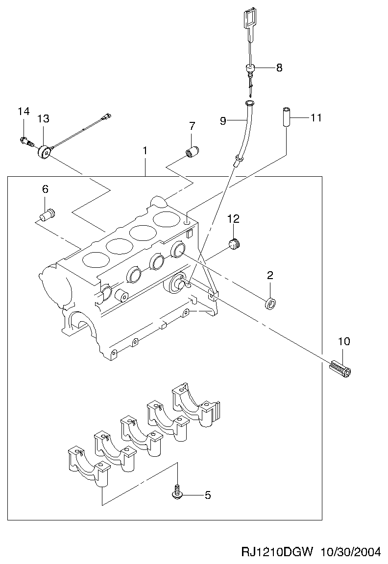 DAEWOO 96180730 - Pakkastulppa inparts.fi