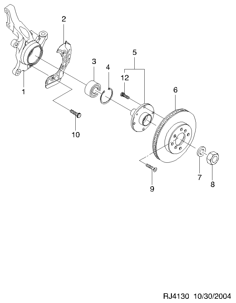 Opel 96549782 - Jarrulevy inparts.fi