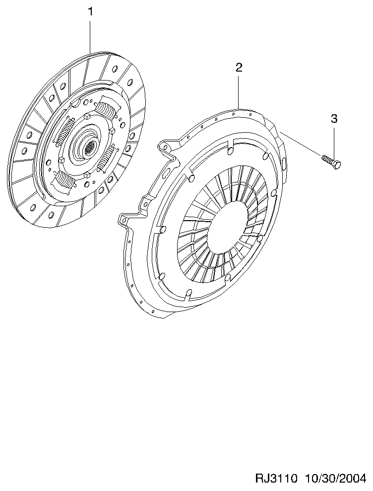 Vauxhall 96408517 - Kytkinpaketti inparts.fi