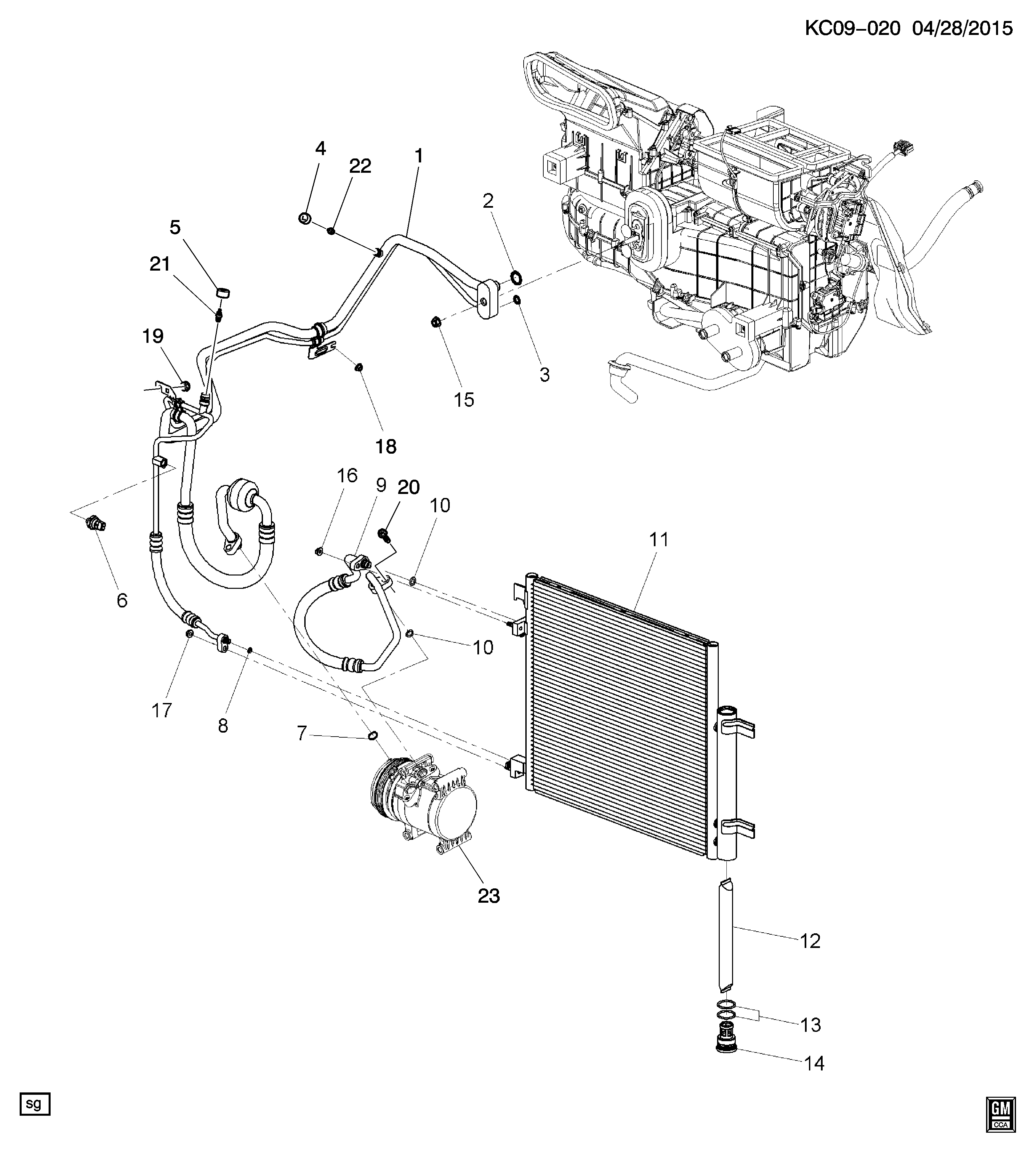 DAEWOO 94535504 - Tiivistesarja, öljynjäähdytin inparts.fi