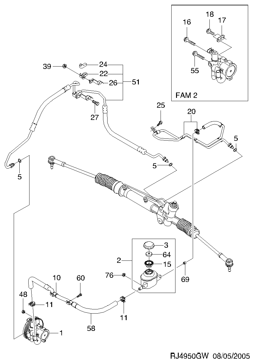 Opel 94535975 - Tiiviste, imusarja inparts.fi