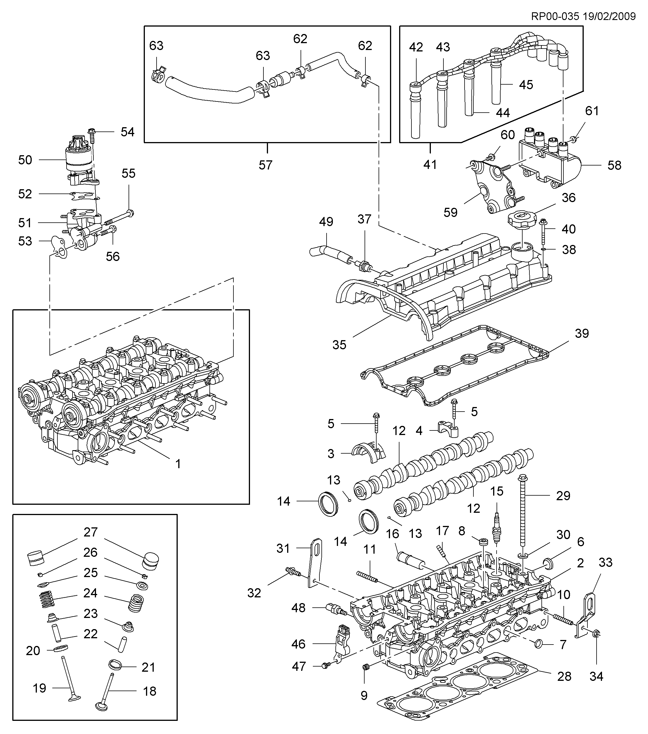 Chevrolet 25183476 - Venttiili, pakokaasun kierrätys inparts.fi