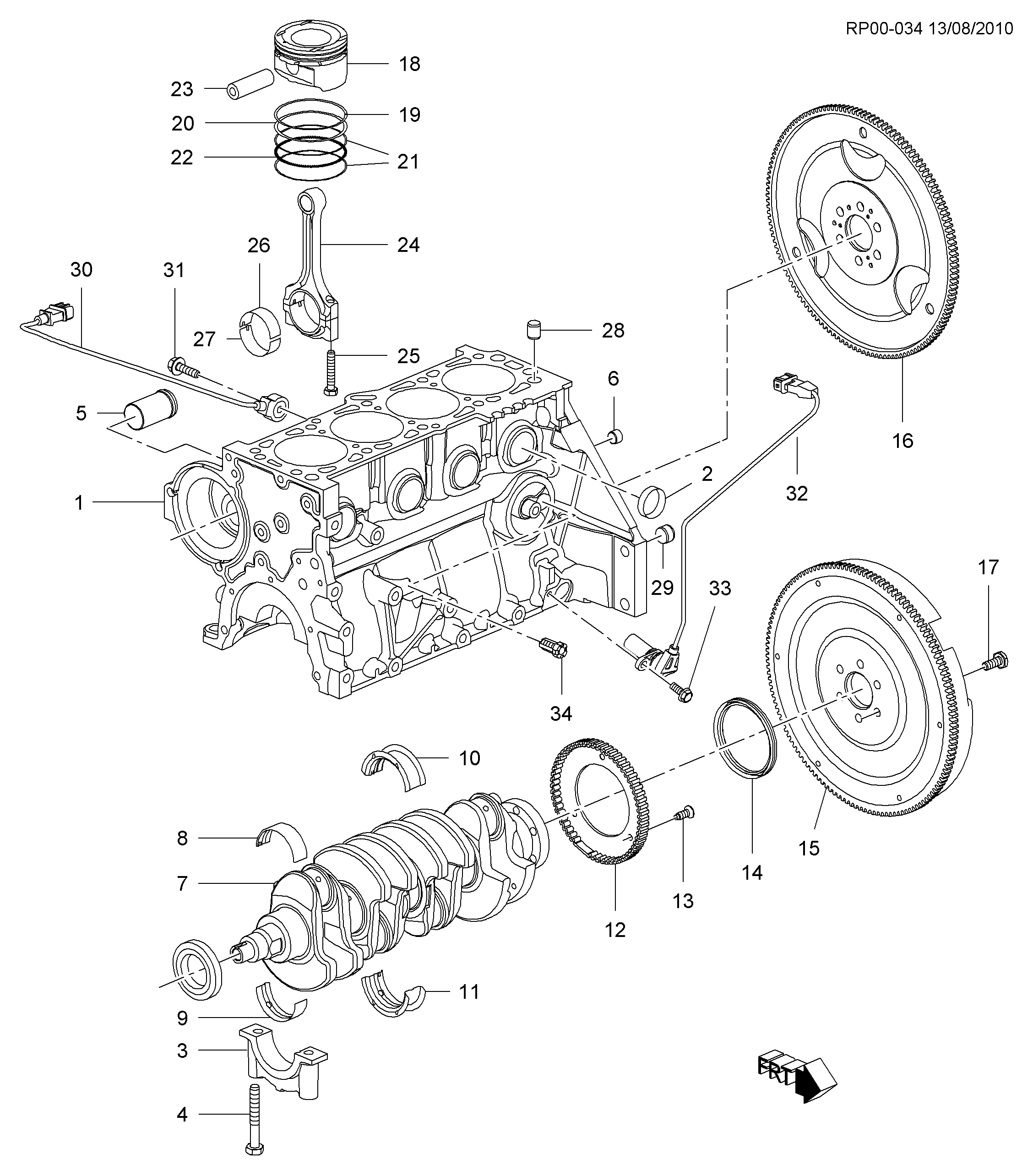 PEUGEOT 96434780 - Impulssianturi, kampiakseli inparts.fi