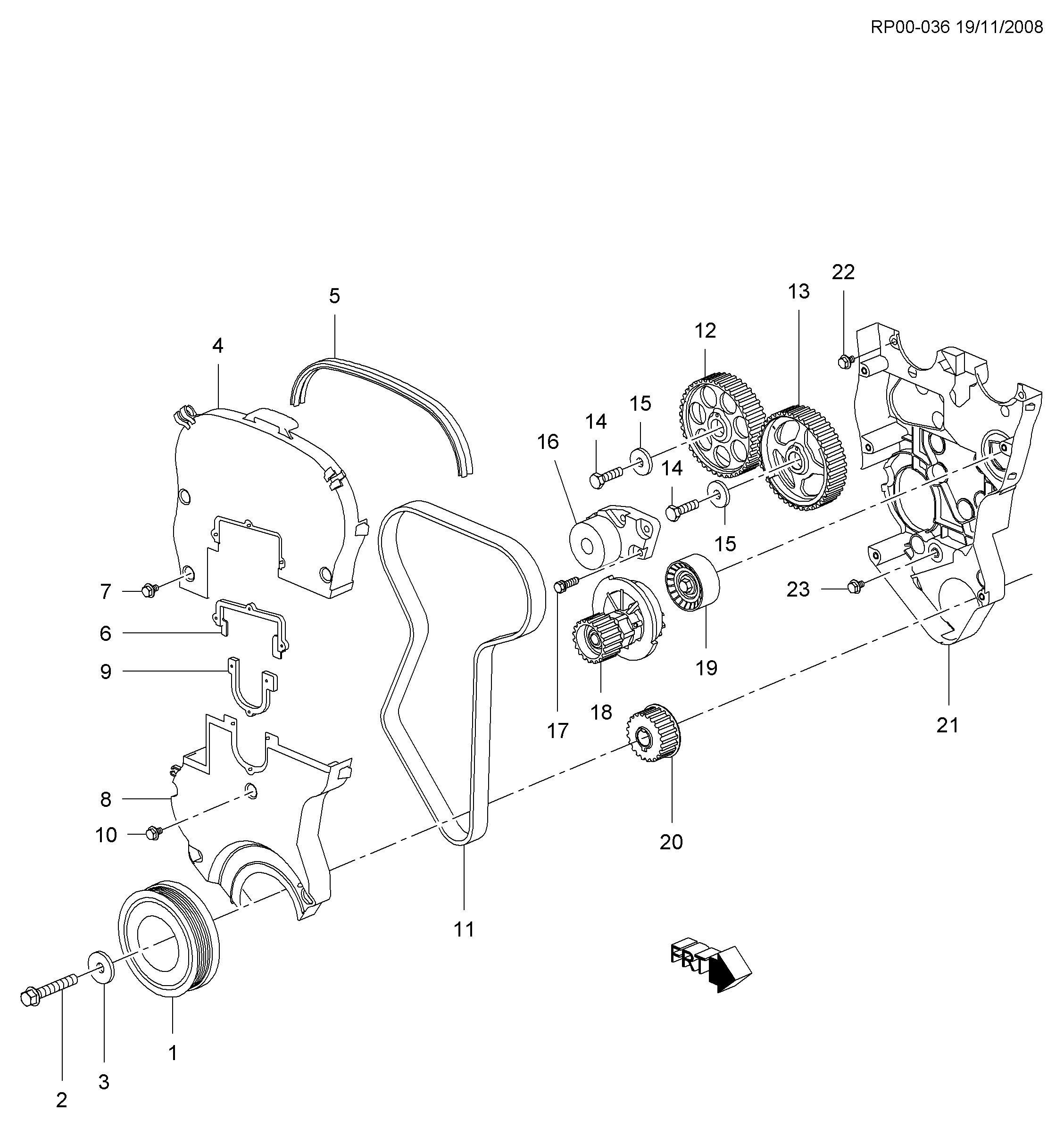 Suzuki 96417177 - Hammashihnat inparts.fi