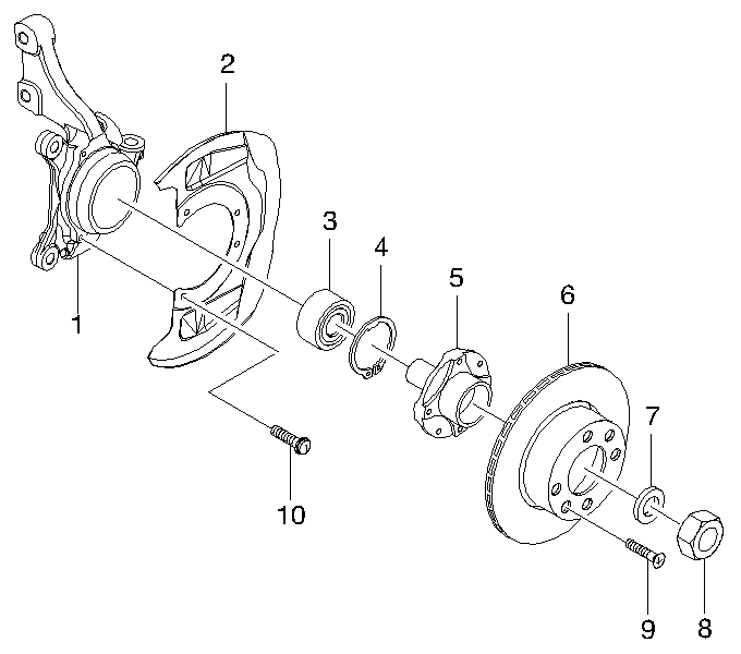 DAEWOO 96312559 - Jarrulevy inparts.fi