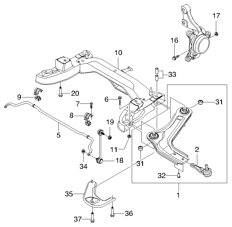 Skoda 96300627 - Tanko, kallistuksenvaimennin inparts.fi