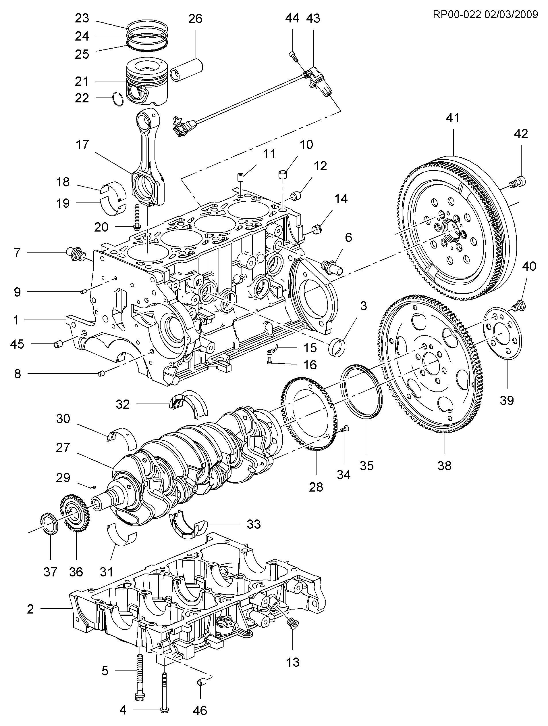 Opel 96 440 233 - Akselitiiviste, kampiakseli inparts.fi