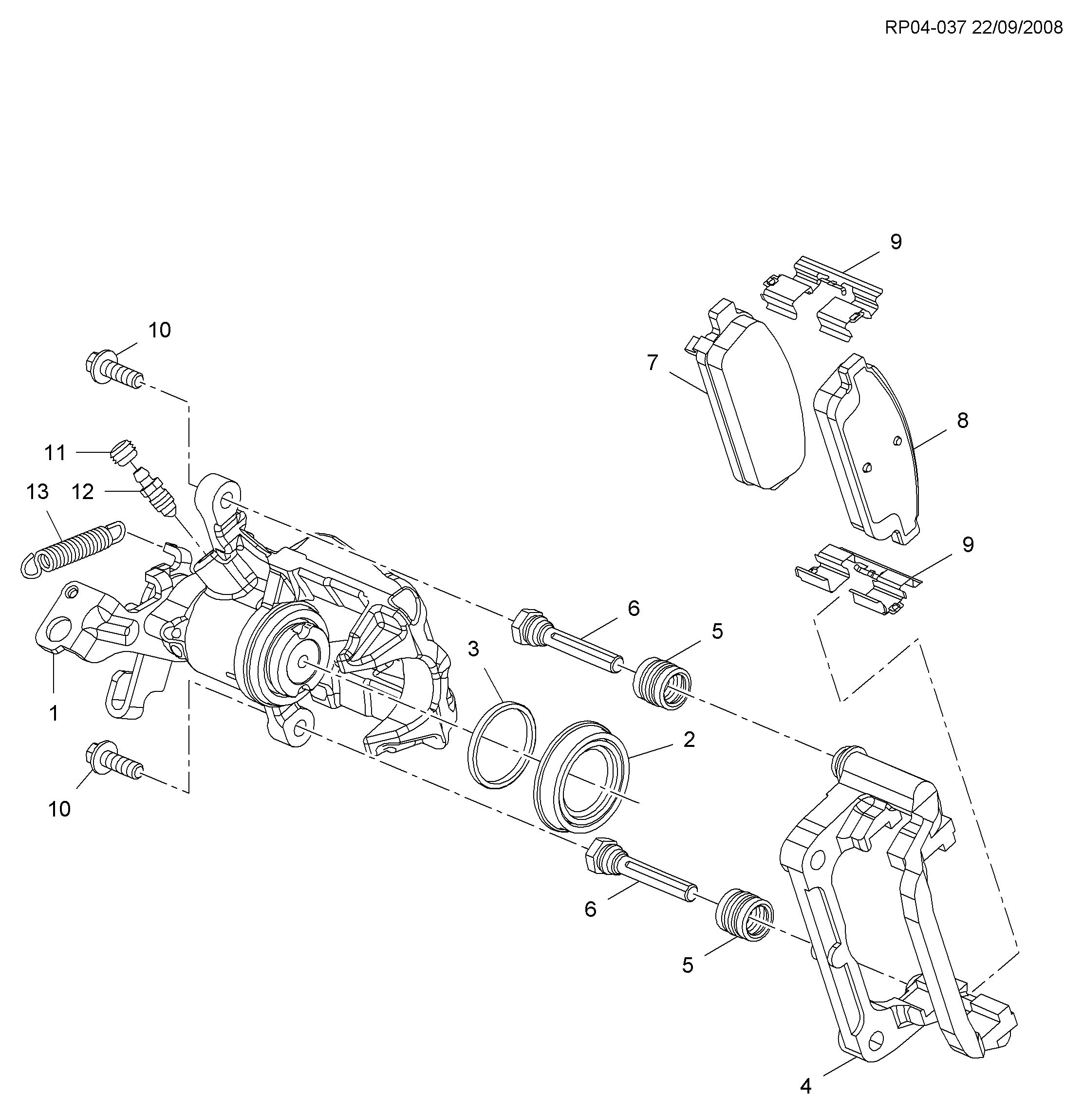 Opel 13300863 - Jarrusatula inparts.fi