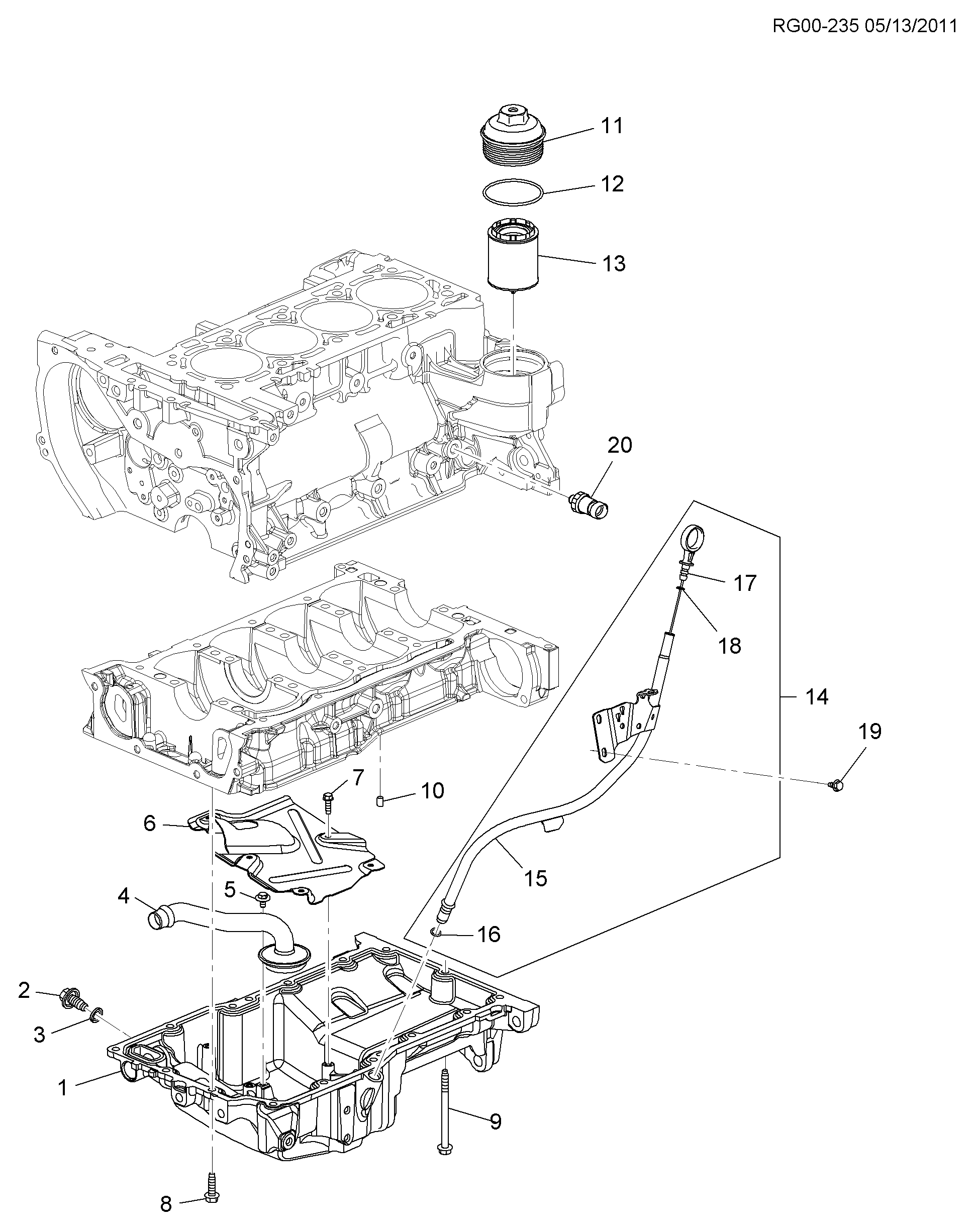 Chevrolet 12605566 - Öljynsuodatin inparts.fi