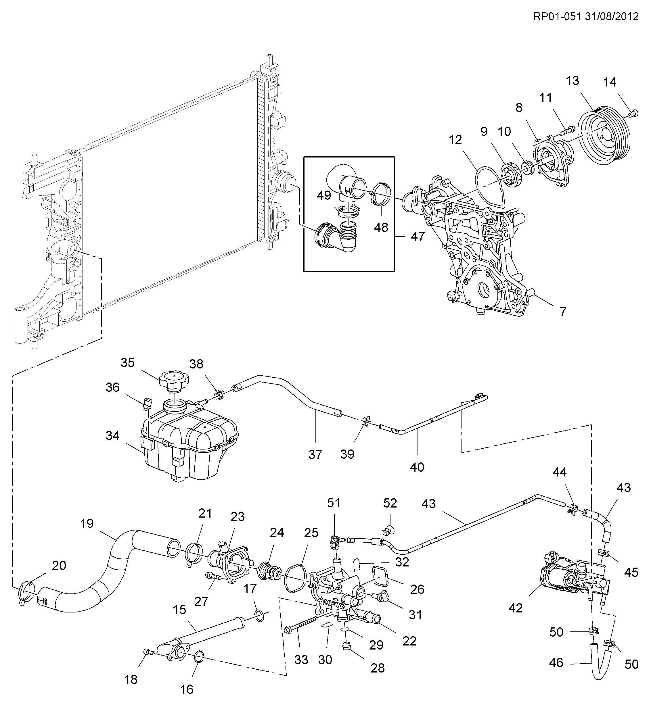 Chevrolet 55 591 401 - Tunnistin, jäähdytysnesteen lämpötila inparts.fi