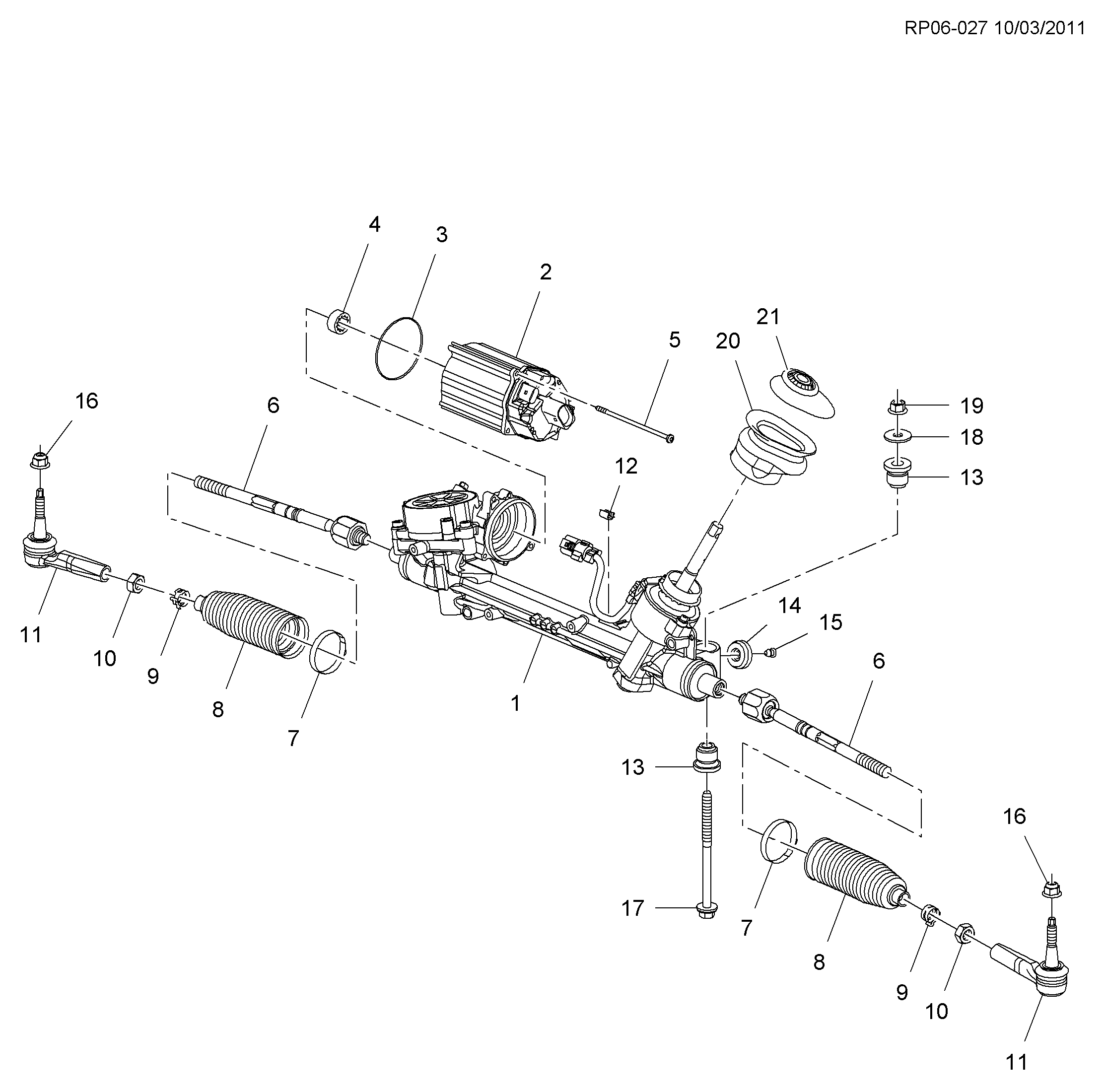 DAEWOO 13286688 - Raidetangon pää, suora inparts.fi