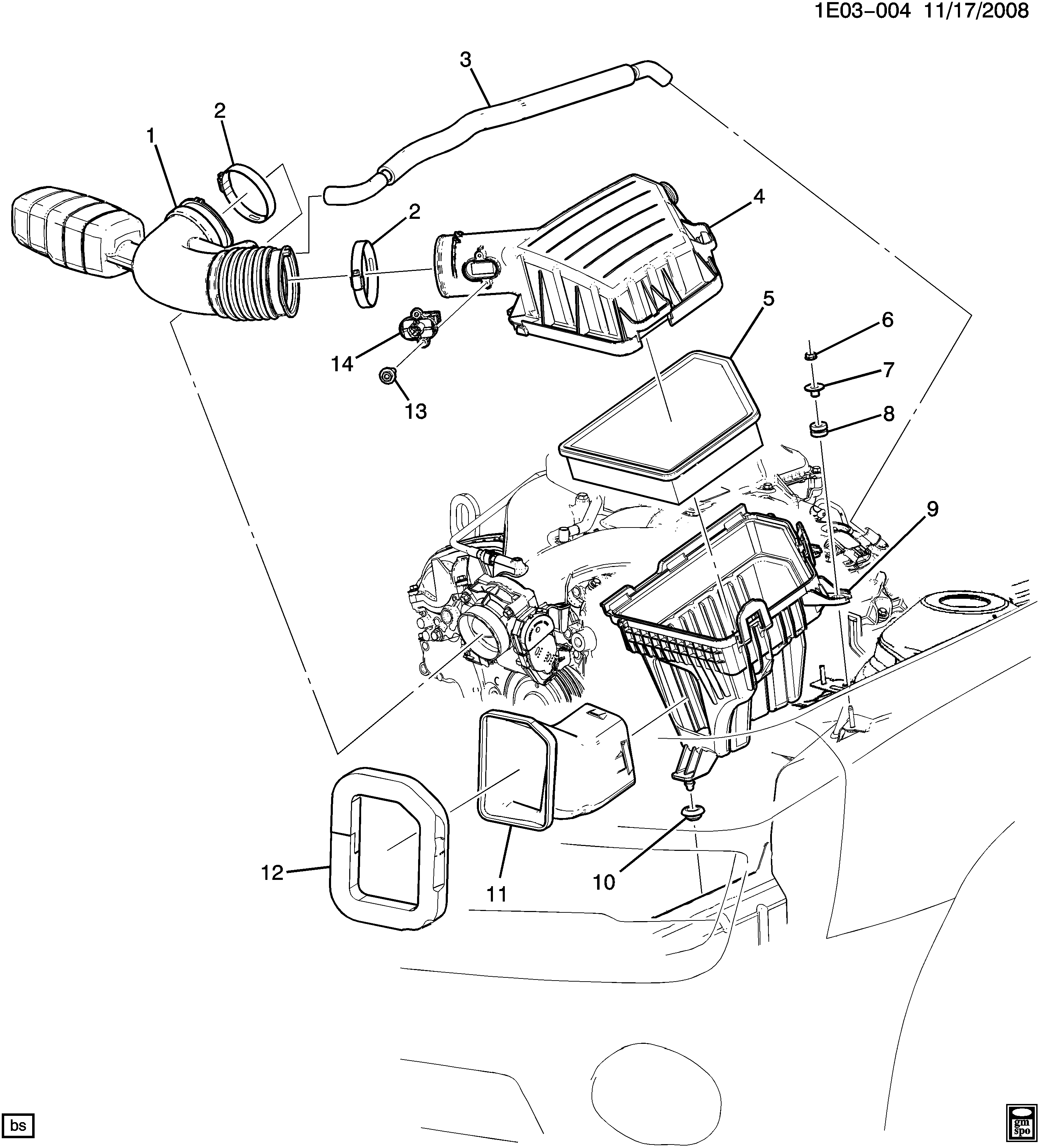 Opel 23262343 - SENSOR,MASS AIRFLOW(MATING CONN 13583440 8 WAY-FEMALE)(ACDelco # inparts.fi