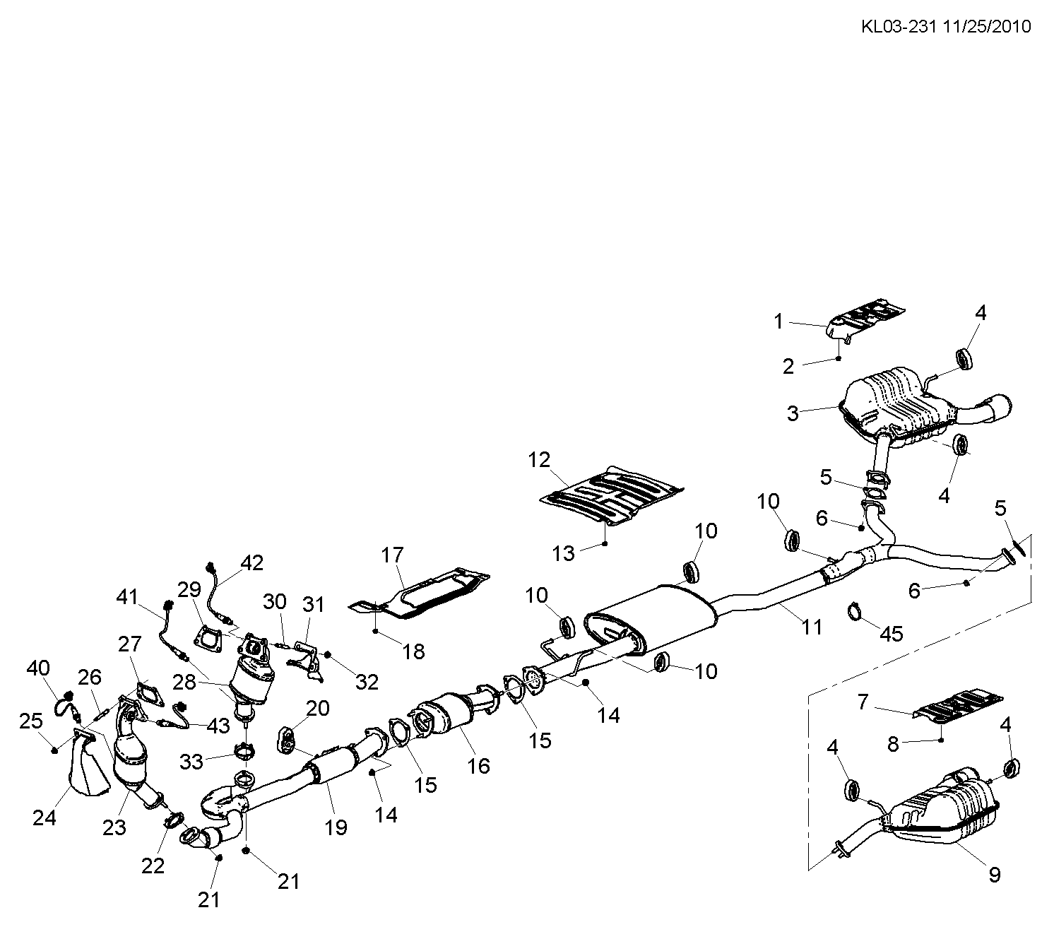 Pontiac 20893953 - Tiiviste, pakosarja inparts.fi