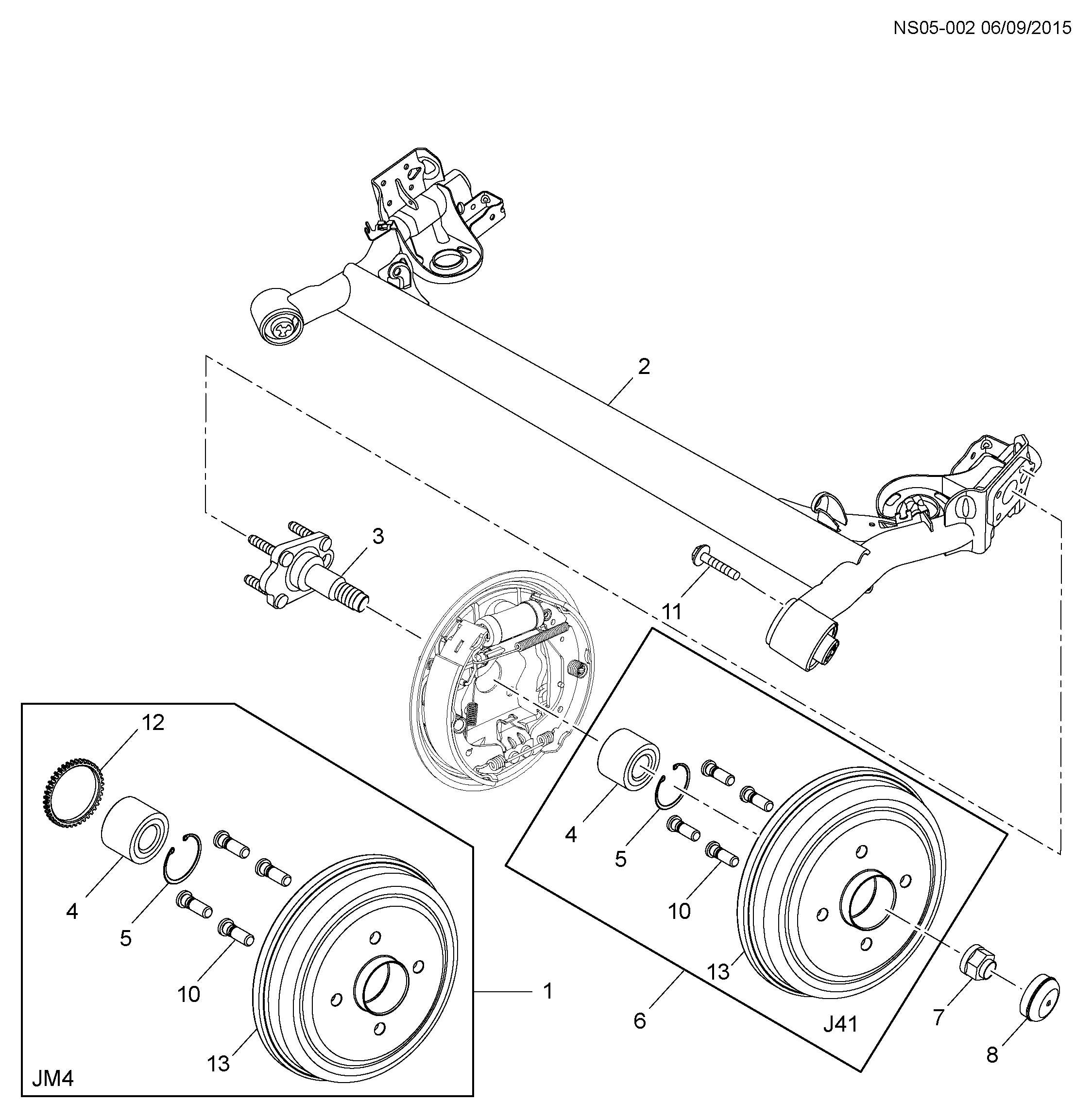 DAEWOO 94535214 - Pyöränlaakerisarja inparts.fi